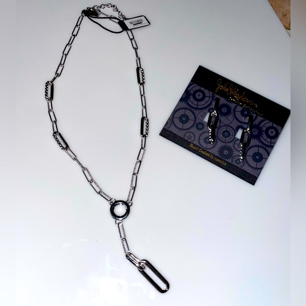 John Medeiros diamanté collection necklace and earrings